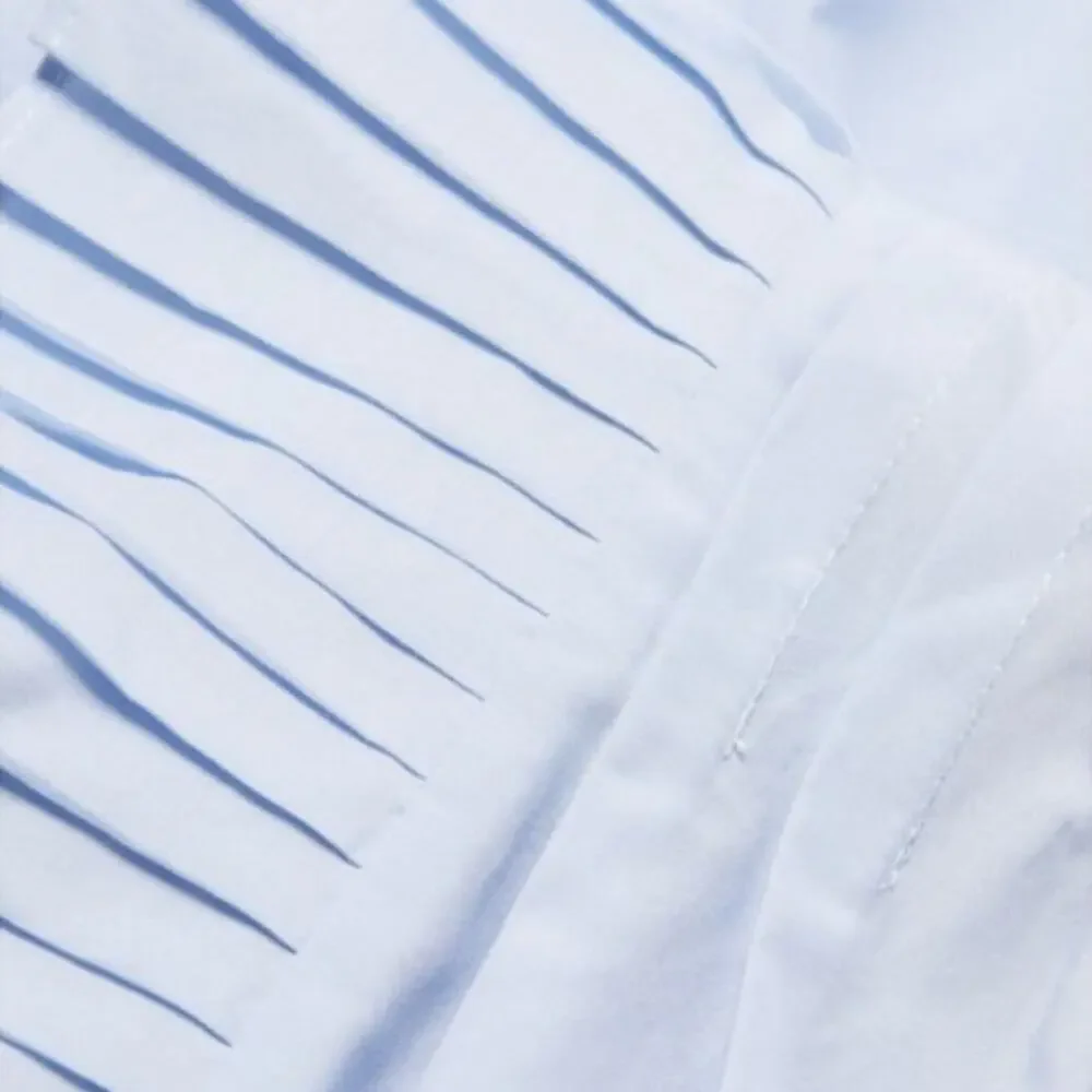 NEW Magali Pascal Louisa Tiered Mini Dress in Hydrangea Blue Size‎ Large - Picture 4 of 13